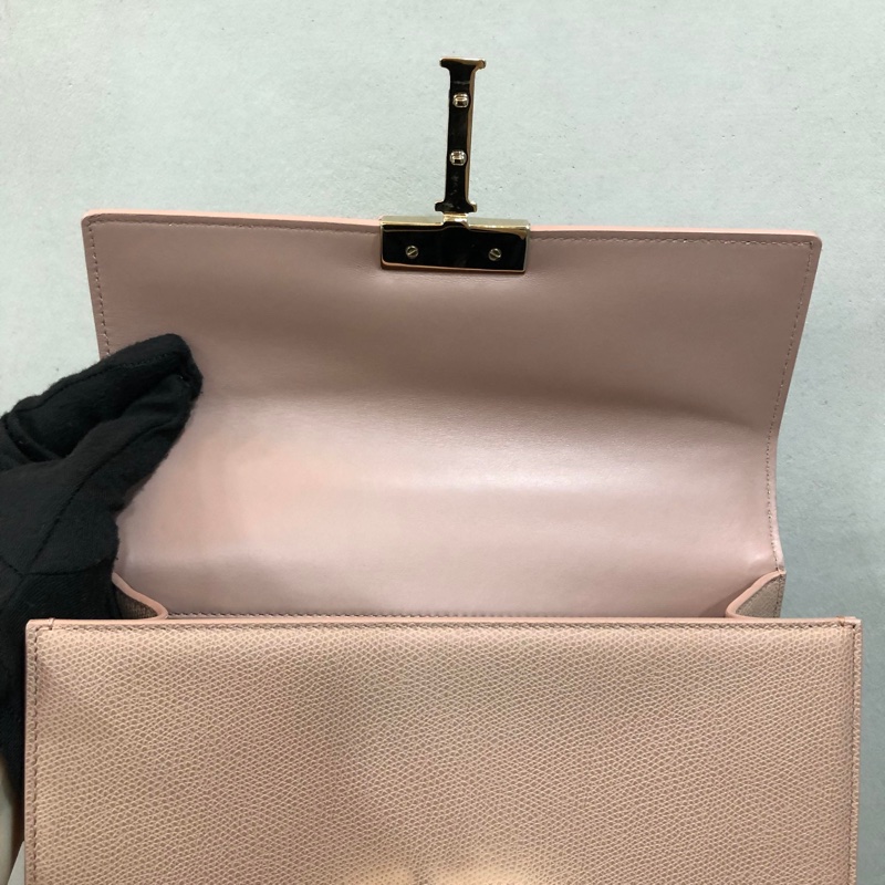 Dior Montaigne 30玫瑰粉金鍊肩背、斜背包-8