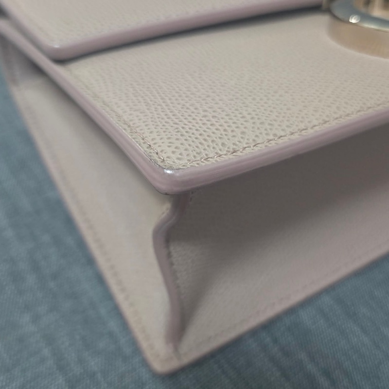 Dior Montaigne 30玫瑰粉金鍊肩背、斜背包-15