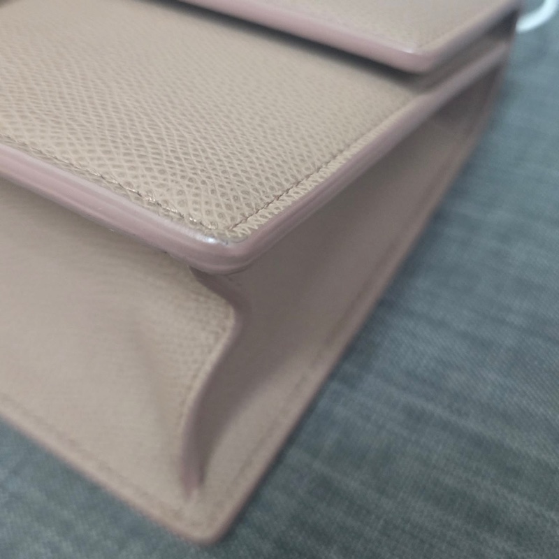 Dior Montaigne 30玫瑰粉金鍊肩背、斜背包-18