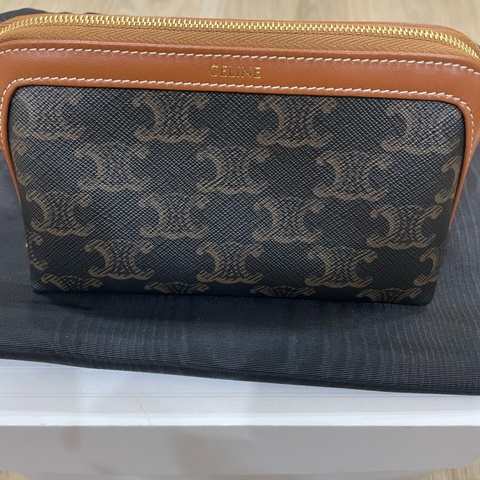 Celine 凱旋門 化妝包