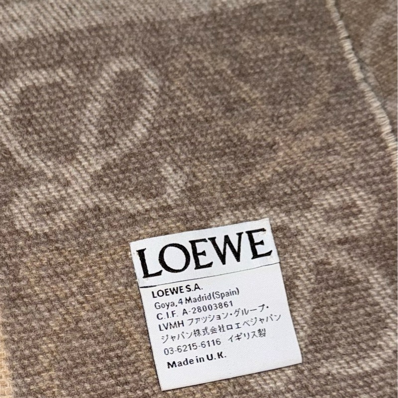 Loewe羊毛圍巾🐑🤎✨-1