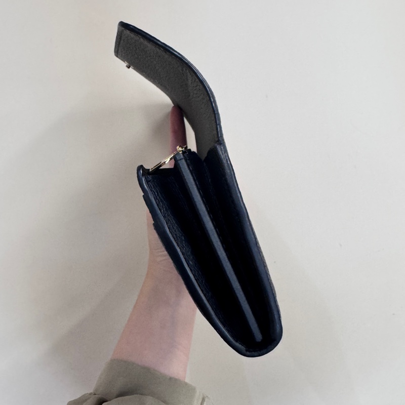 ［ 發財長夾 ］LV Sarah 黑牛皮長夾 晶片款-9