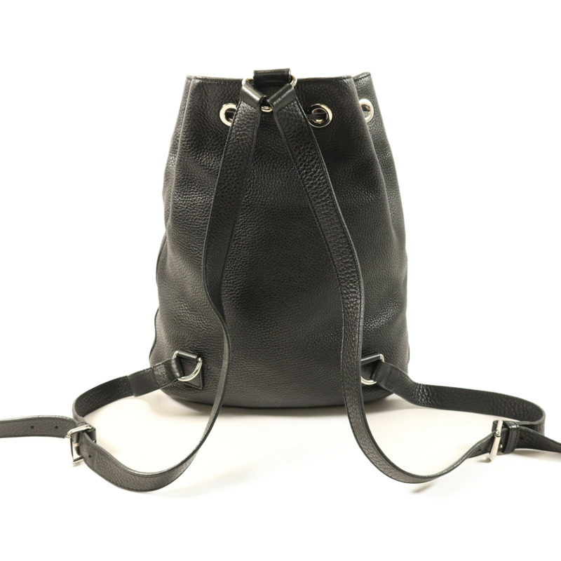 GUCCI 牛皮皮革Soho Backpack銀扣背包-1