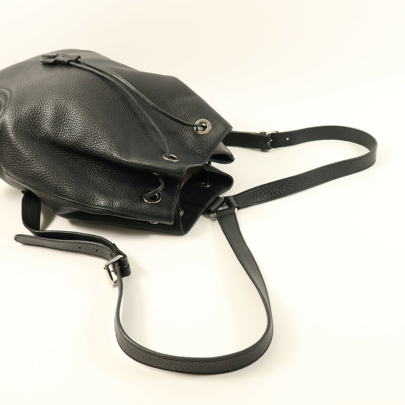 GUCCI 牛皮皮革Soho Backpack銀扣背包-4