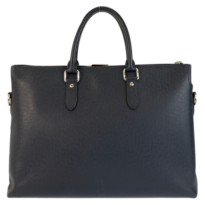 路易威登 Taiga Anton 海洋藍銀色五金皮革公文包，M34401，男士-1