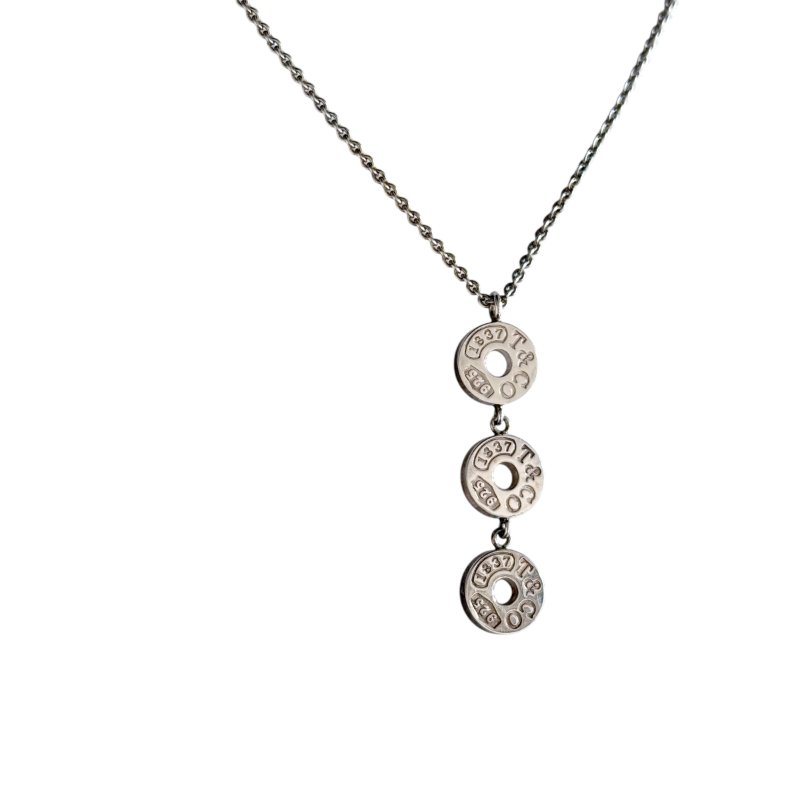 TIFFANY & CO. 1837 純銀 頸鏈-2