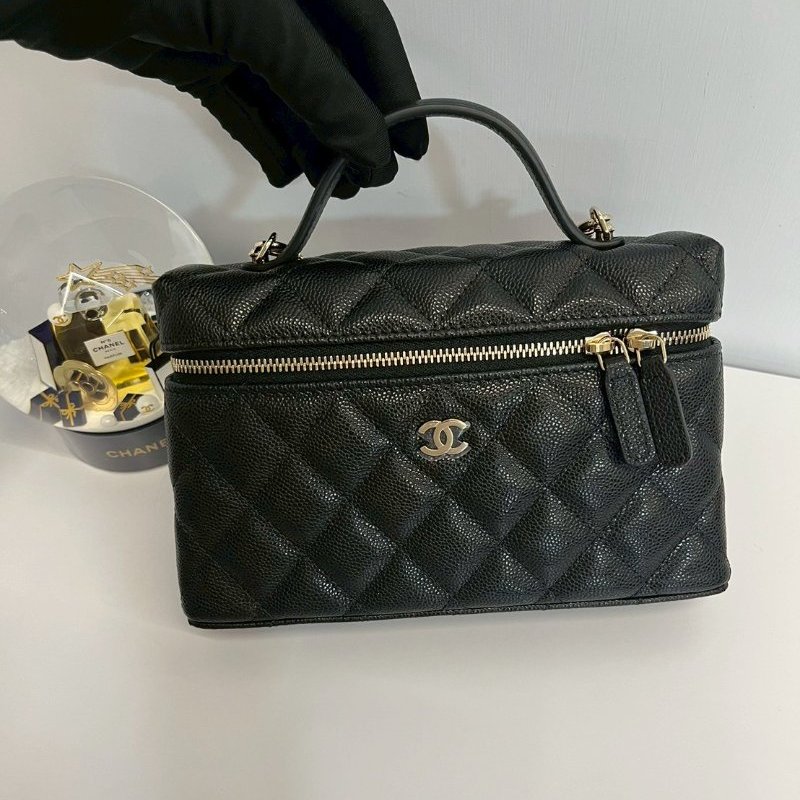 Chanel 26p LP包 黑金荔枝牛 晶片款 新款LP包-0