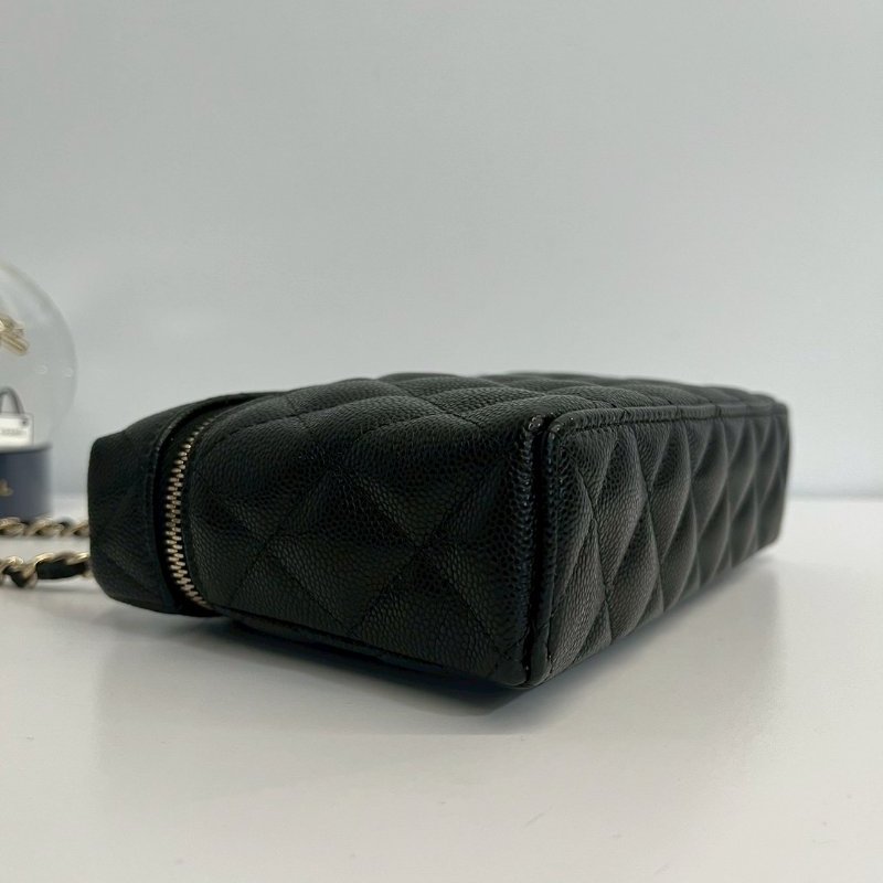 Chanel 26p LP包 黑金荔枝牛 晶片款 新款LP包-4