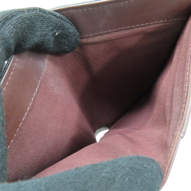 黑色 荔枝紋 牛皮 三折長夾 A80758 (無卡)【CHANEL 香奈兒】 A80758-5