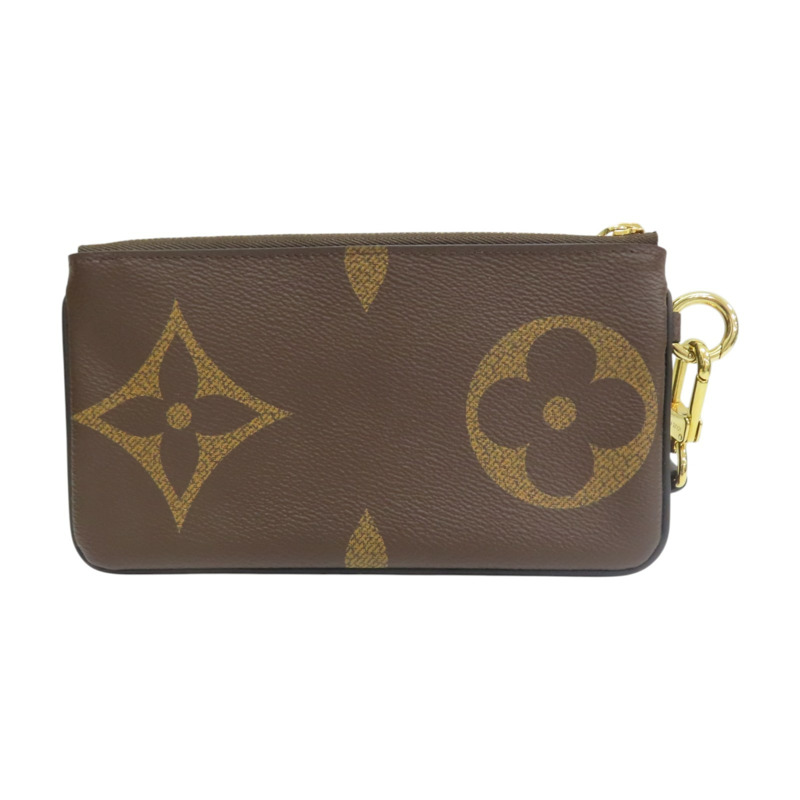 棕色 原花帆布 Pochette Trio 手拿包 M68756【LOUIS VUITTON LV 路易威登】 M68756-1