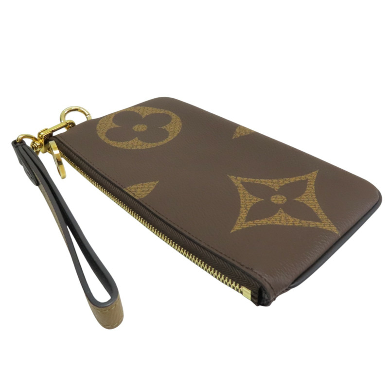 棕色 原花帆布 Pochette Trio 手拿包 M68756【LOUIS VUITTON LV 路易威登】 M68756-3