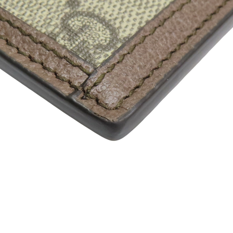 棕色 帆布 Ophidia Card Case 卡夾 名片夾 【GUCCI 古馳】 523159-7