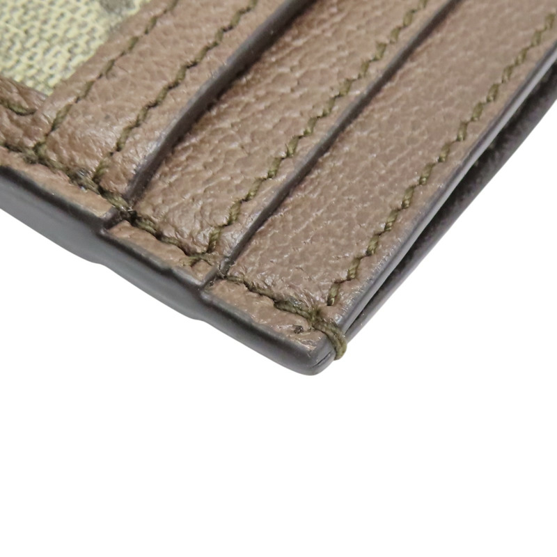 棕色 帆布 Ophidia Card Case 卡夾 名片夾 【GUCCI 古馳】 523159-9