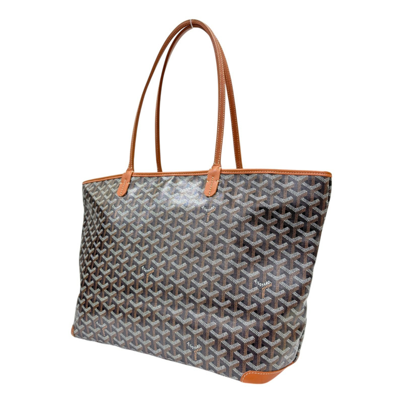 棕色 帆布 Artois MM 手提包 【GOYARD 高雅德】 ARTOISMMLTY01CL03P-1