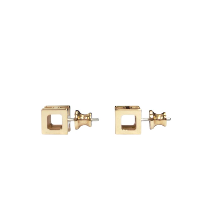 HERMES Cage d'H 耳環-5