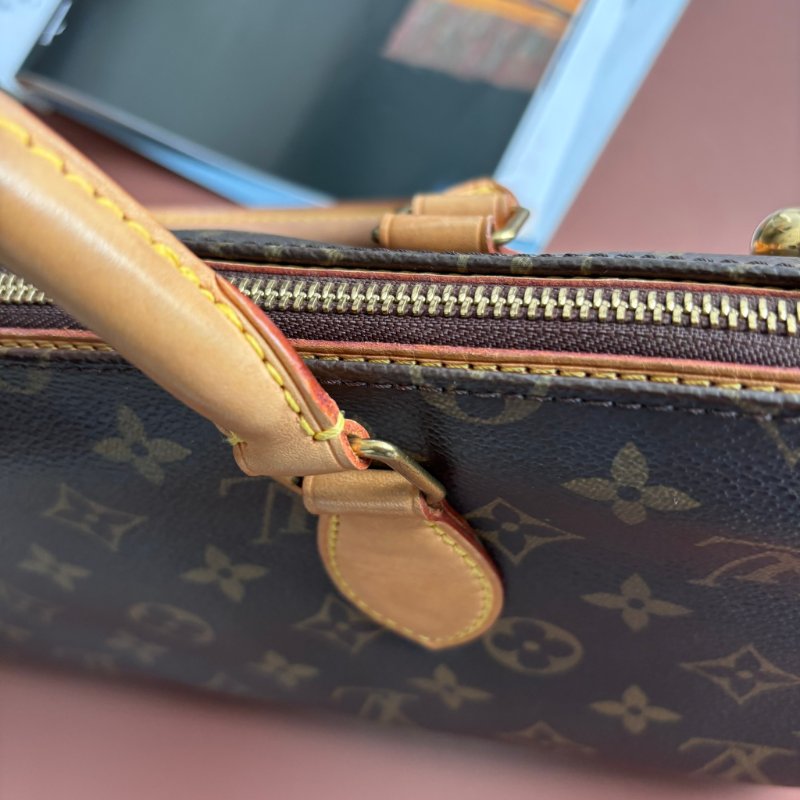 ::LOUIS VUITTON:: LV M40009 中古系列金球 三角包 腋下包 肩背包-20