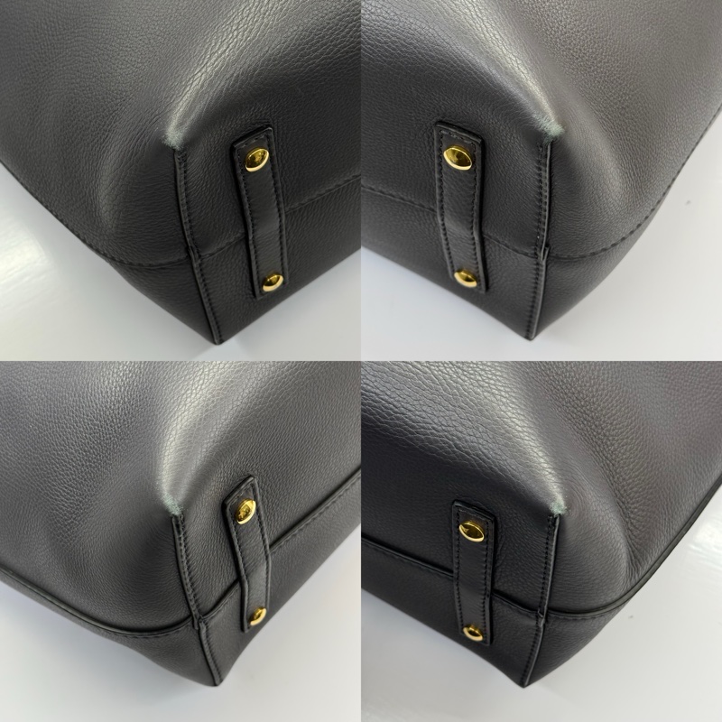 BURBERRY 巴寶莉 灰色牛皮手提肩背2way包 BICOLOR-4