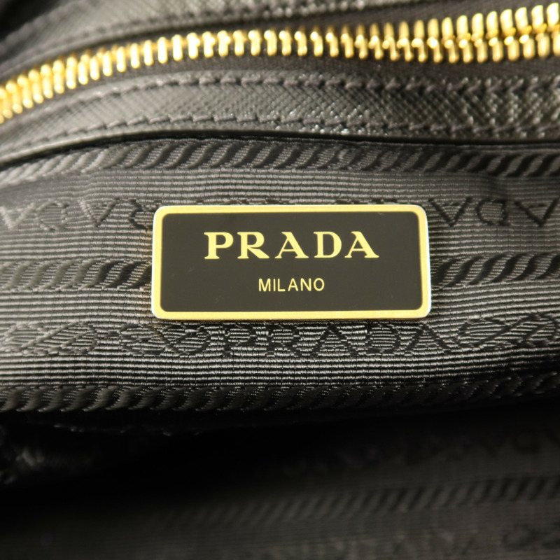 PRADA 尼龍Shoulder Bag金扣手挽肩背兩用袋-6