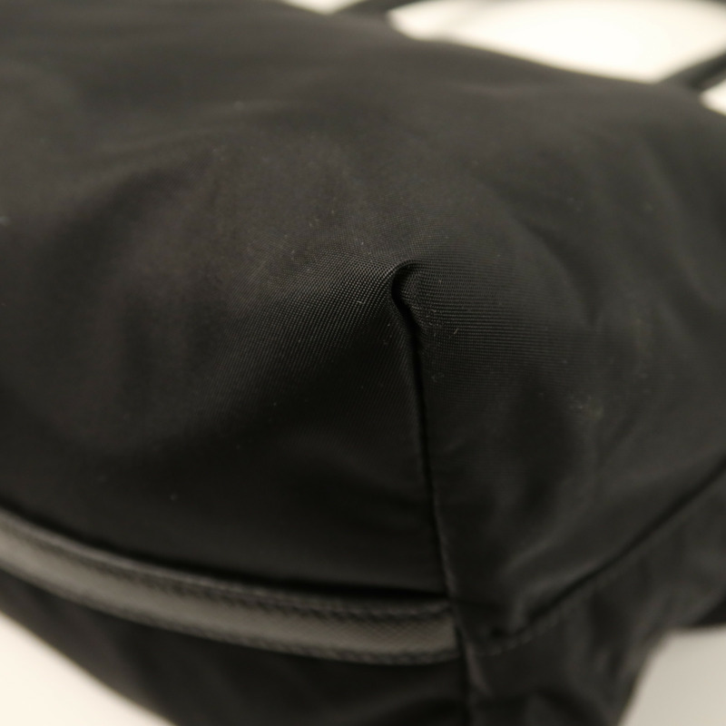 PRADA 尼龍Shoulder Bag金扣手挽肩背兩用袋-8