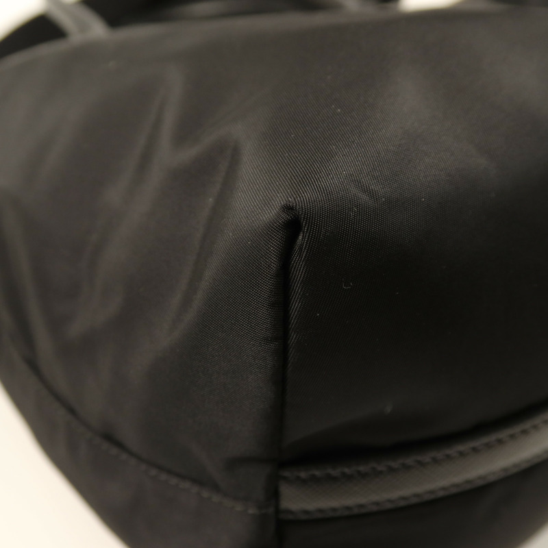 PRADA 尼龍Shoulder Bag金扣手挽肩背兩用袋-9