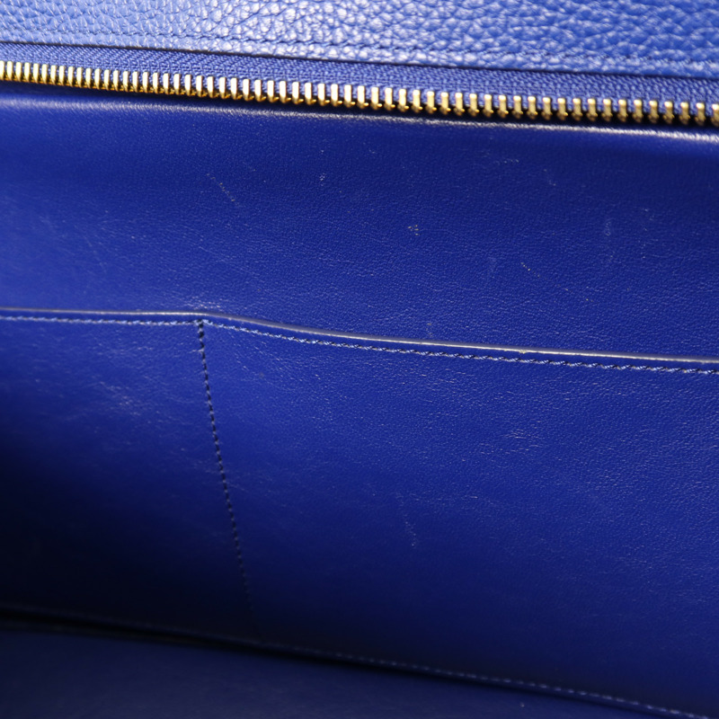 CELINE 牛皮皮革Trapeze金扣手挽肩背兩用袋-11