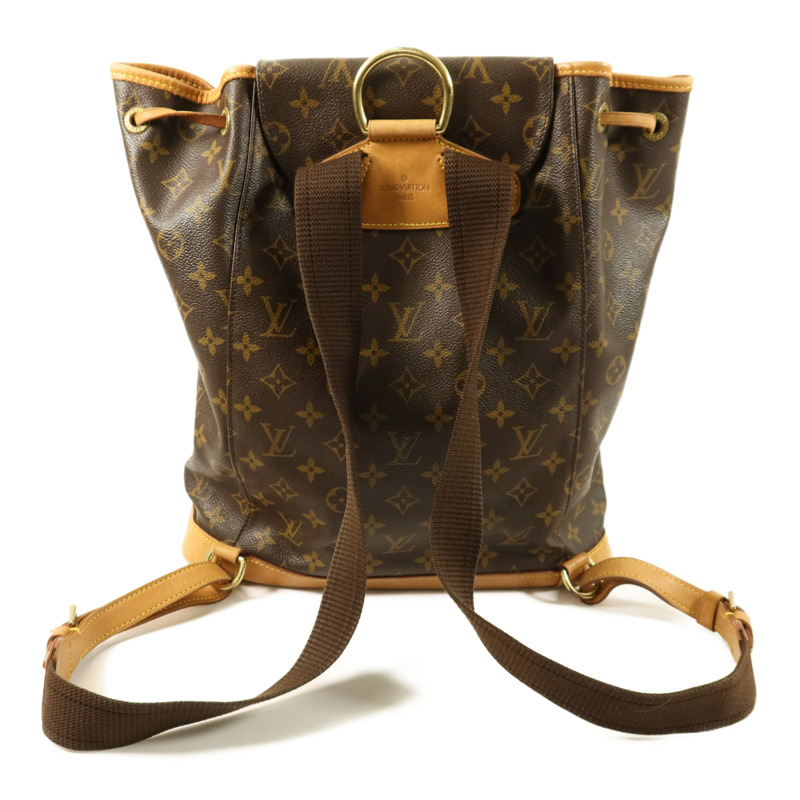 LOUIS VUITTON Monogram Montsouris GM金扣背包-1