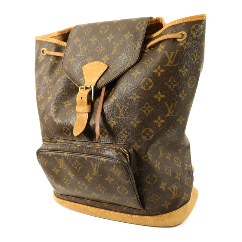 LOUIS VUITTON Monogram Montsouris GM金扣背包-2