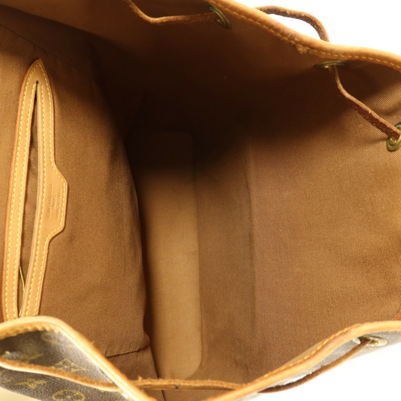 LOUIS VUITTON Monogram Montsouris GM金扣背包-4