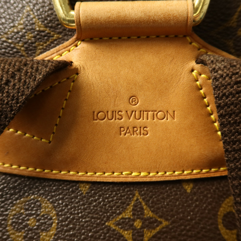 LOUIS VUITTON Monogram Montsouris GM金扣背包-7