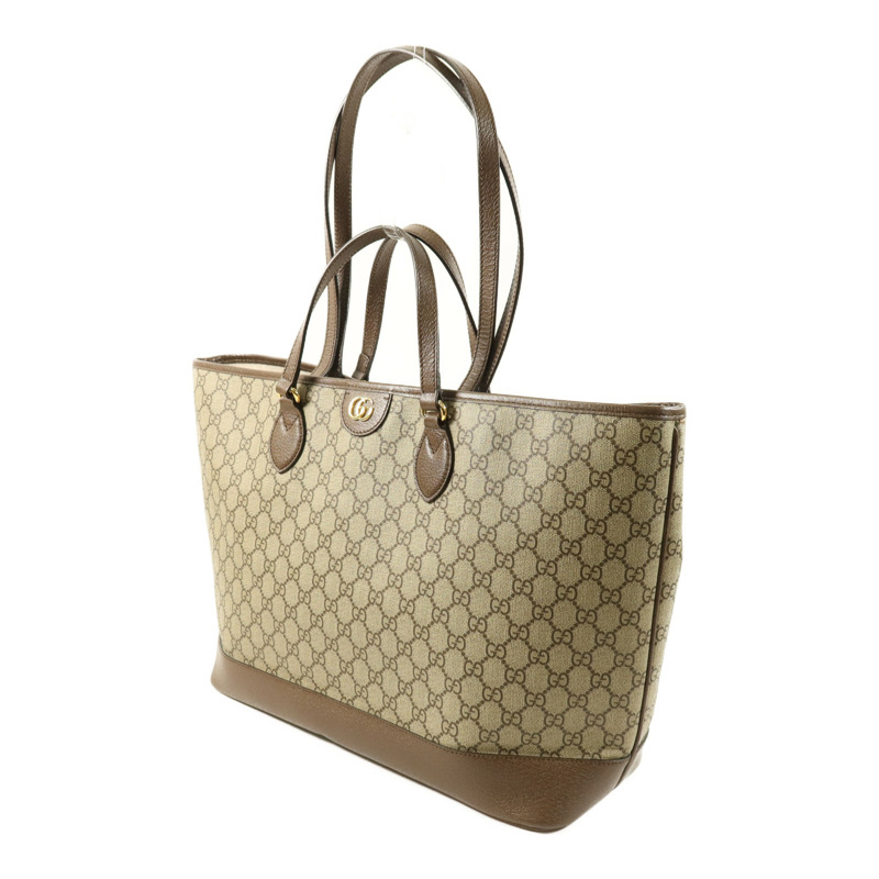 GUCCI 塗層帆布Ophidia GG Tote Bag金扣手挽袋-2