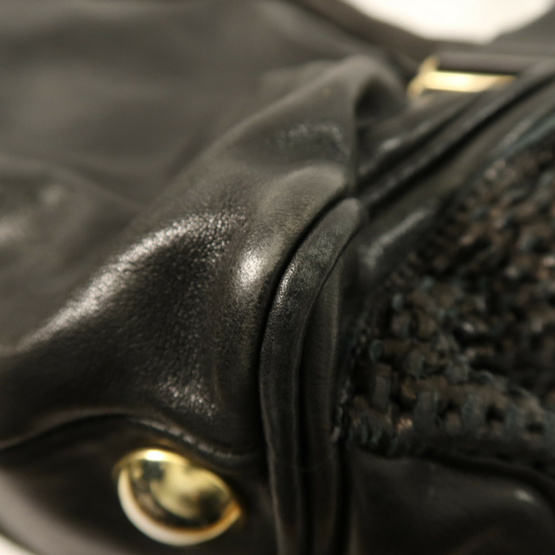 Chloe 牛皮皮革Shoulder Bag金扣手挽肩背兩用袋-6