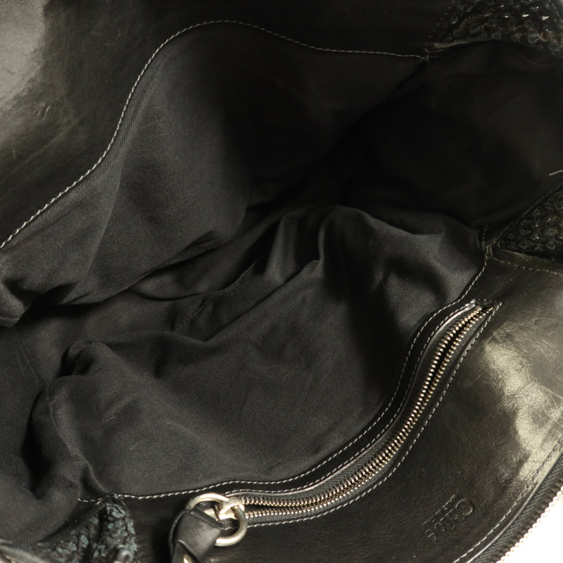 Chloe 牛皮皮革Shoulder Bag金扣手挽肩背兩用袋-9