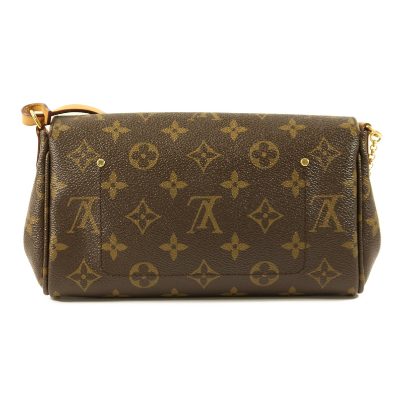 LOUIS VUITTON Monogram Favorite MM金扣手挽肩背兩用袋-1