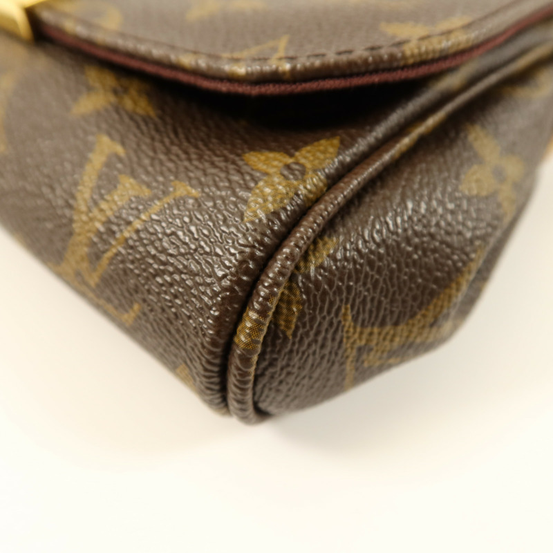 LOUIS VUITTON Monogram Favorite MM金扣手挽肩背兩用袋-7