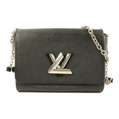 LOUIS VUITTON Epi Twist MM銀扣鏈帶肩背袋