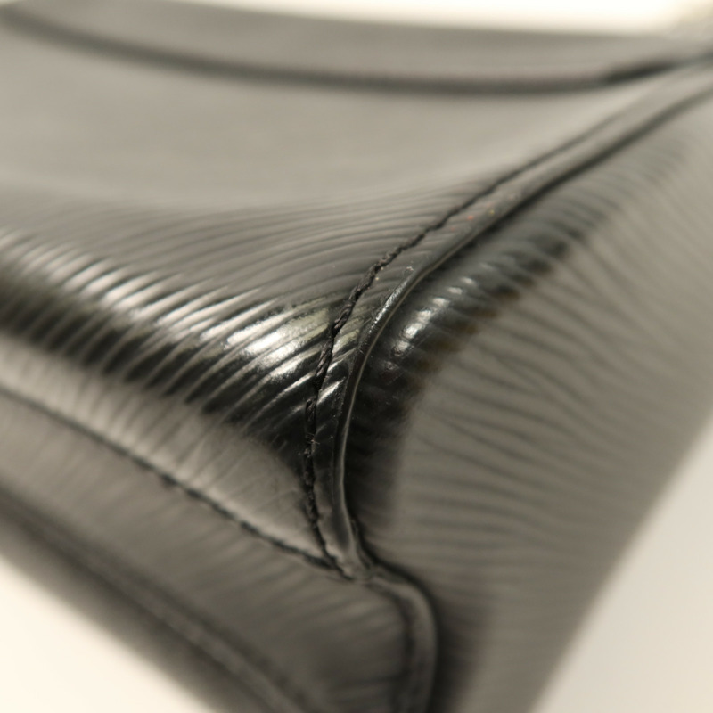 LOUIS VUITTON Epi Twist MM銀扣鏈帶肩背袋-9