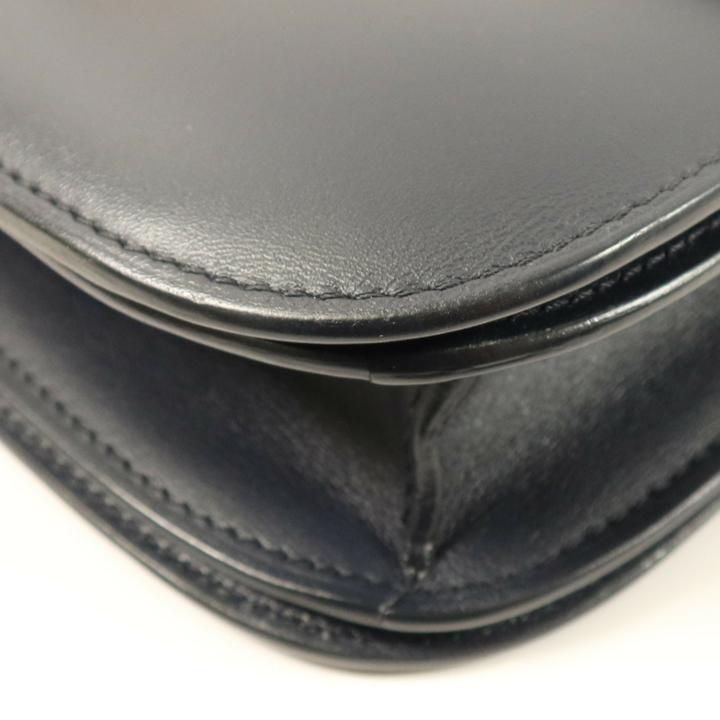 CELINE 牛皮皮革Classic Bag Medium金扣肩背袋-7