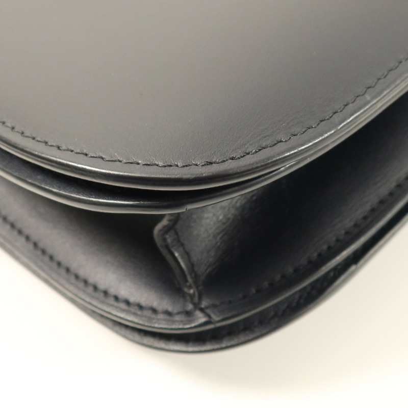 CELINE 牛皮皮革Classic Bag Medium金扣肩背袋-8