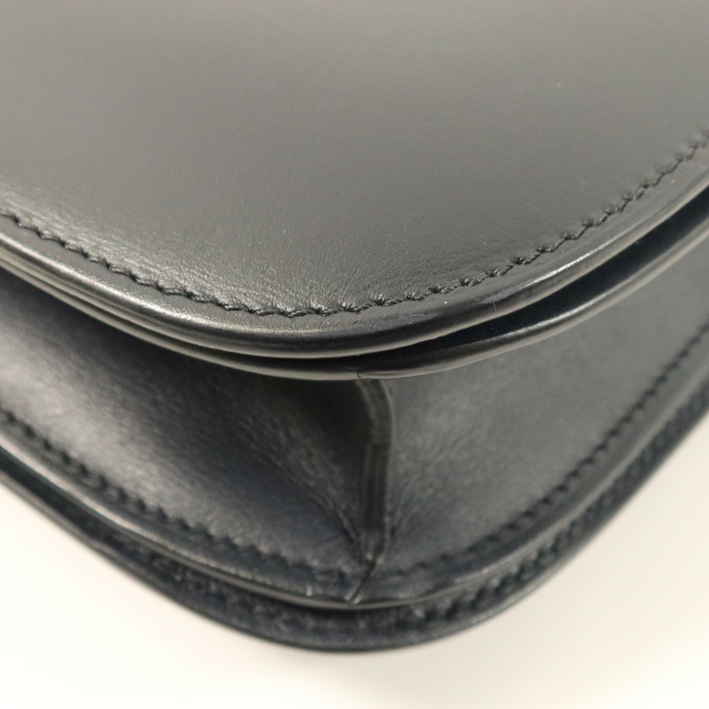 CELINE 牛皮皮革Classic Bag Medium金扣肩背袋-9