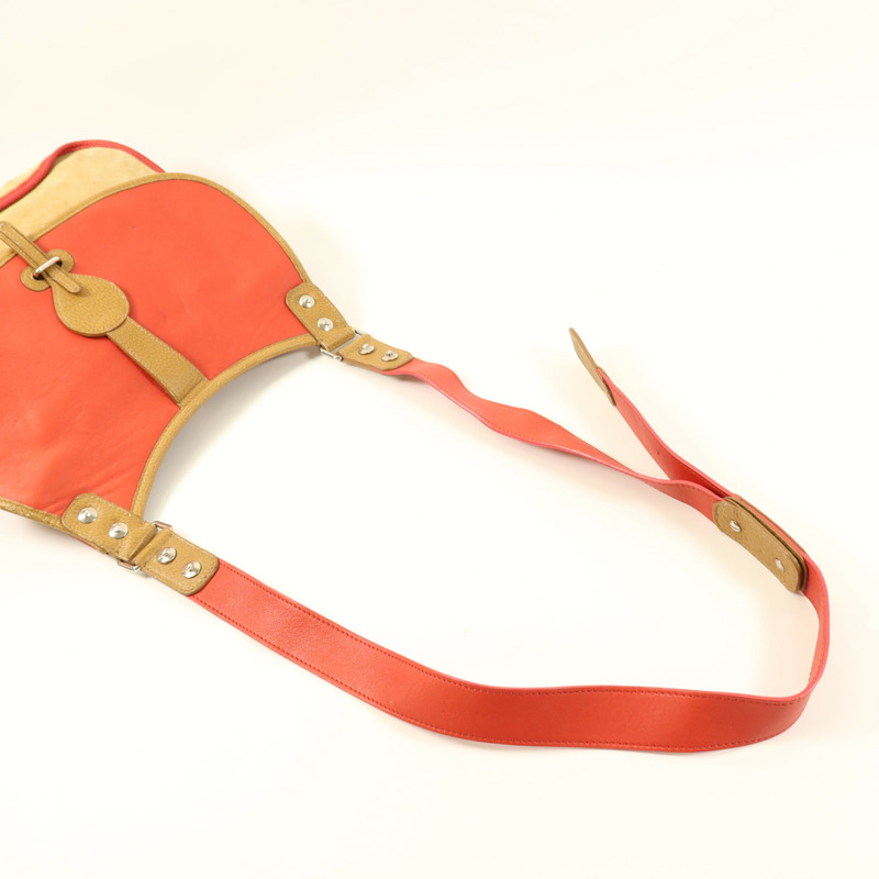 BALENCIAGA 麂皮皮革Shoulder Bag銀扣肩背袋-3