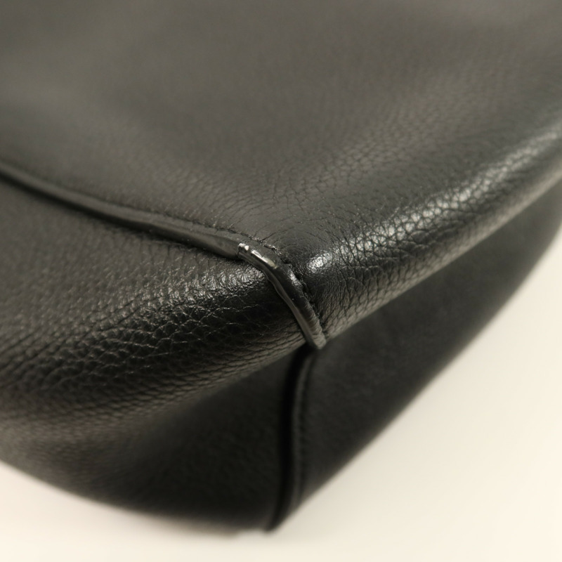 CELINE 牛皮皮革Sangle Bucket Small金扣肩胄袋-10