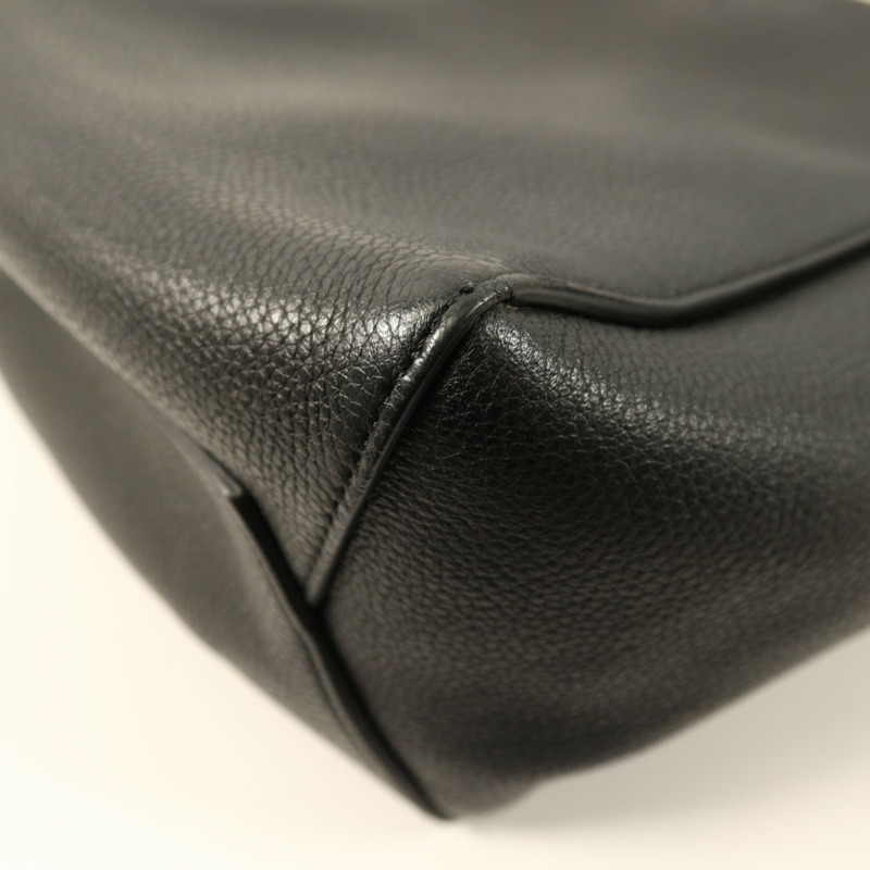 CELINE 牛皮皮革Sangle Bucket Small金扣肩胄袋-11