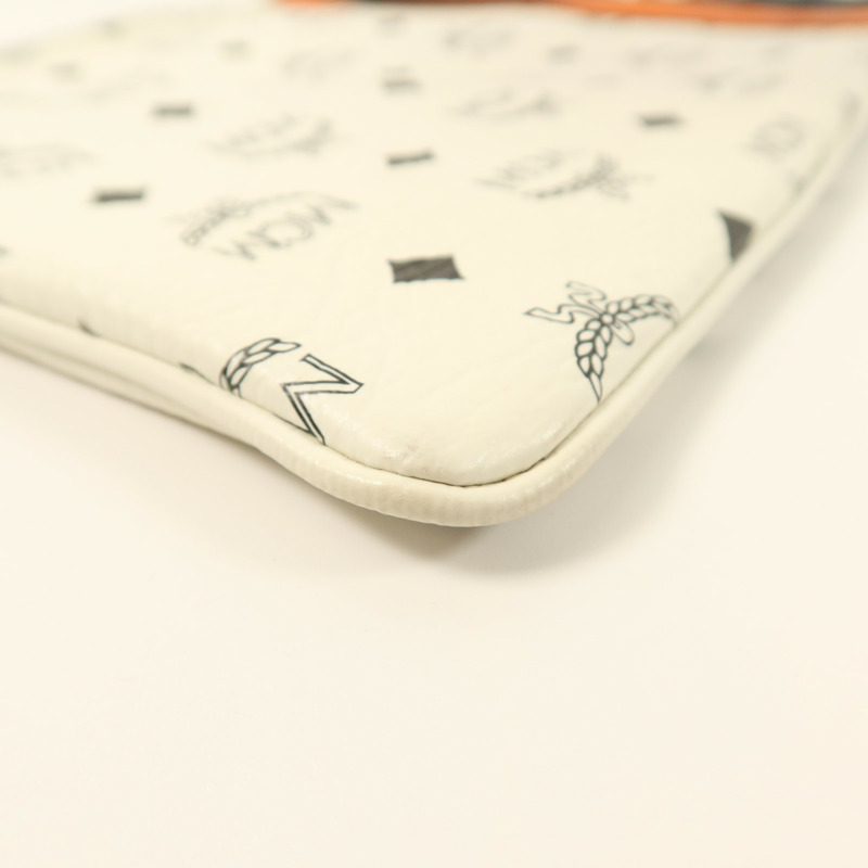 MCM 塗層帆布Pouch手拿包-6