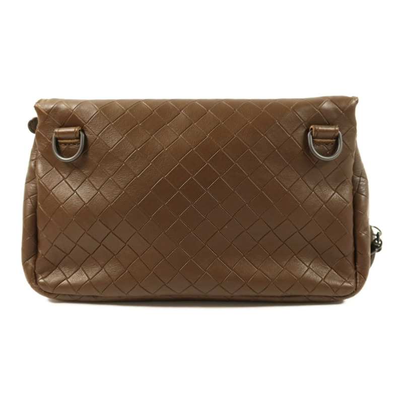 BOTTEGA VENETA 牛皮皮革Chain Shoulder鏈帶肩背袋-2