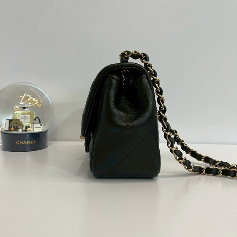 Chanel 黑金方胖 晶片款-2