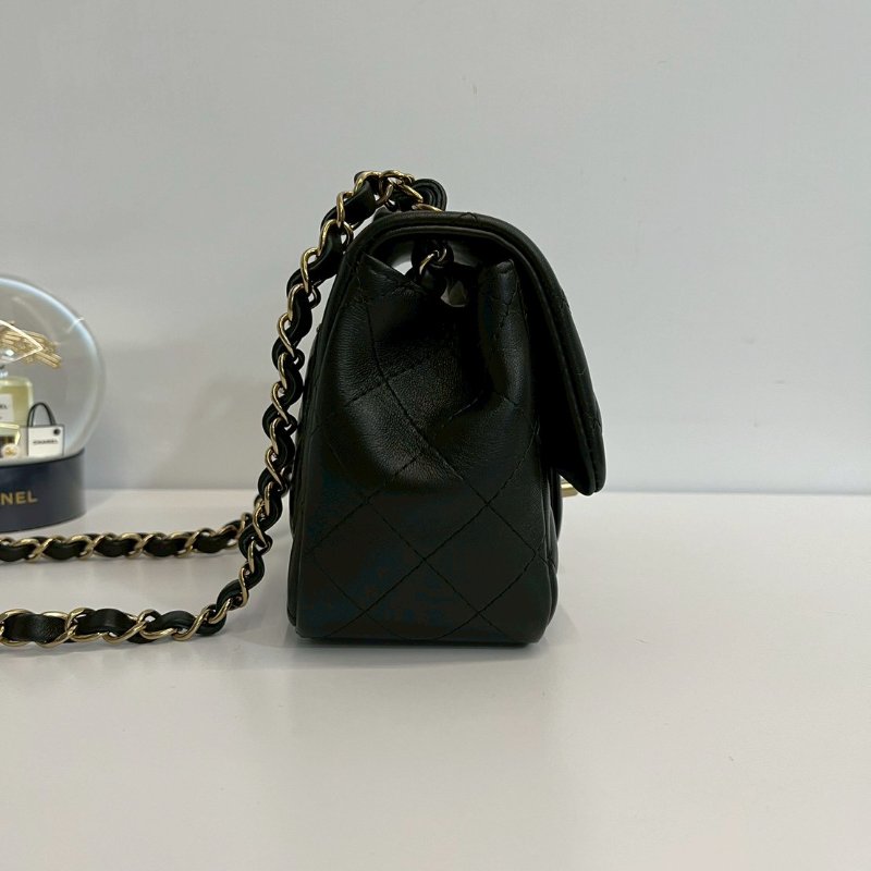 Chanel 黑金方胖 晶片款-3