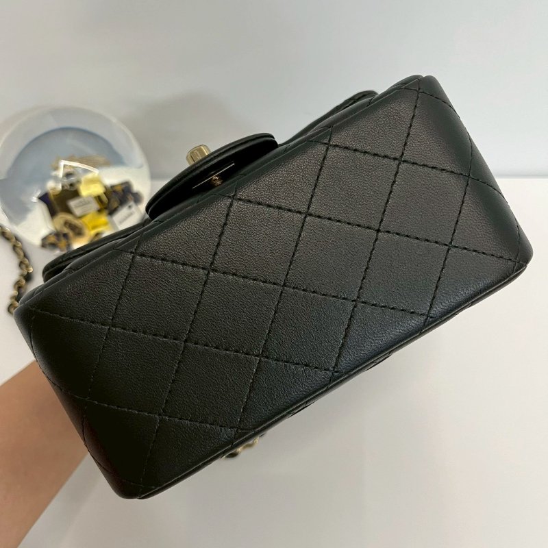 Chanel 黑金方胖 晶片款-4