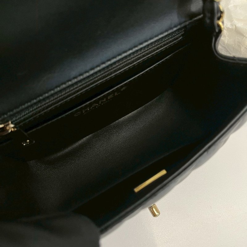 Chanel 黑金方胖 晶片款-8