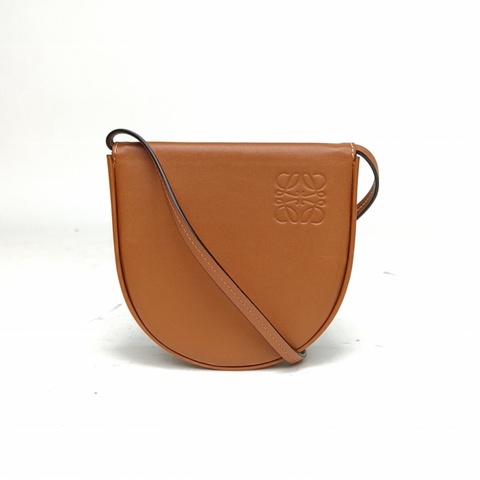 LOEWE HeelBag金棕色牛皮肩背包