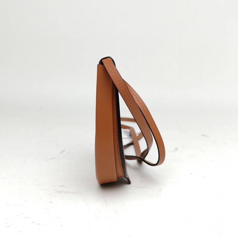 LOEWE HeelBag金棕色牛皮肩背包-1